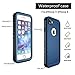 iPhone 8 /iPhone 7 Waterproof Case, Waterproof iPhone 8 Shockproof Full-Body Rugged Cover Case with Built-in Screen Protector for Apple iPhone 8 and iPhone 7 -(Blue)