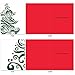 10 Assorted 'Just Fir You' Seasons Greetings Note Cards 4 x 5.12 inch - Beautiful Christmas Tree Notecards with Colorful and Fun Designs - Boxed Happy Holiday Stationery w/ Envelopes M5019