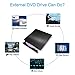1895 Animo External DVD Drive USB 3.0,Slim CD DVD-RW Optical Drive Burner Writer,Compatible with Windows 10/8 / 7 Linux OS Apple Mac Laptop Desktop PC