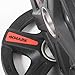 XMark's TEXAS STAR SIX 10 lb. Select Rubber Coated Olympic Plate Weights - Total Weight 60 lbs.