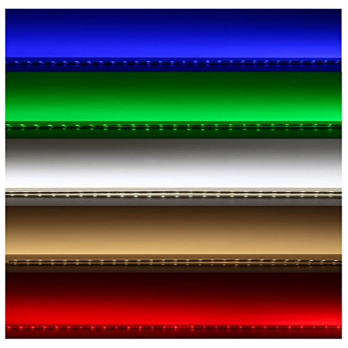 Brillihood Flexible LED RGB Neon Light strip, Multi Color Changing SMD 5050 LEDs, 110-120V AC, Dimmable Rope Light, IP65 Waterproof, Accessories Included, Christmas Holiday Decoration (50m/164ft)