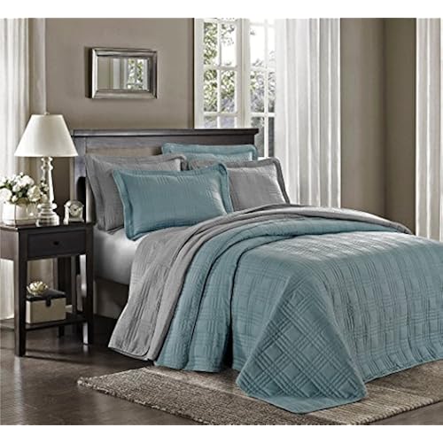 Blue King Size Quilts and Bedspreads: Amazon.com