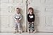 Petit Lem Kid's Holiday Sleepwear, Matching 2-Piece Quality Stretchy Cotton Pajama Set