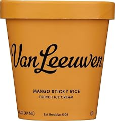 Van Leeuwen, Ice Cream Mango Sticky Rice, 14 Fl Oz