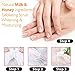 Moisturizing Gloves - Hand Collagen Mask for Dry Hands 5 pairs - Hand Peel Mask for Men Women - Spa Gloves Moisture Enhancing Gloves for Dry Hands - Exfoliating Hand Peeling Mask Repair Rough Skin