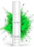 High Potency Retinol Repair Anti Aging Wrinkle Skin Cream – Reduce Fine Lines and Dark Spots, Visible Results. Hyaluronic Acid Vitamin E Green Tea & Shea Butter Facial Moisturizer by Holy Grail Beauty