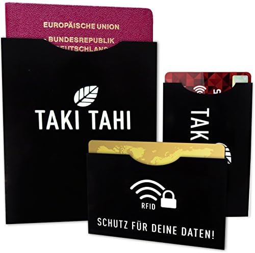 RFID & NFC blocking sleeves (set of 10 + 2). Protect your credit & debit cards, ATM cards, driver’s license & passport from identity theft