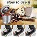 Reusable K Cups Keurig Filter For Keurig Coffee Maker Universal Stainless Steel Reusable Coffee Filter Keurig Accessories 2019 New Generation (2Pack)