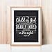 Child of God Quote Sign, Christening Gift, Baptism Gift, Unique Communion Gift or Baby Gift, Perfect for a Godson or Goddaughter Gift - Beautiful Typography Artwork by Ocean Drop Designs