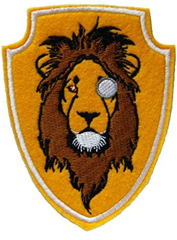 Altered History Designs Big Game Hunter Wool Felt Patch 2.5 Inches Wide, 4 Inches Long Golden Yellow