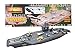 Hunson 30 Inch Aircraft Carrier with Sound Effects and 12 Fighter Jets