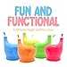 yuboo Silicone Sippy Cup Lids, 5 Pack Make Any Kids Cup Spill-Proof for Babies and Toddlers