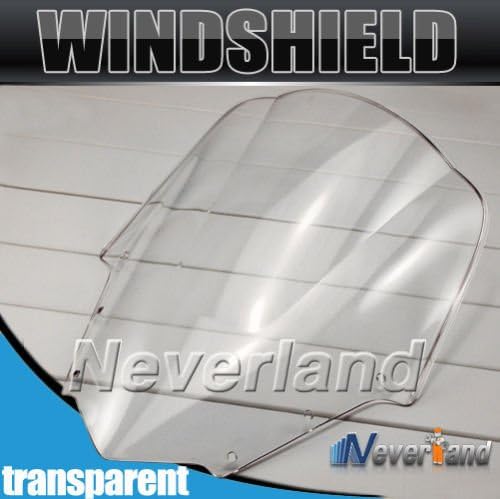 Aridox(TM) Clear New Motorcycle Windscreen Windshield For Yamaha FZ1S 06 07 08 09 10 11 2006-2011 C10