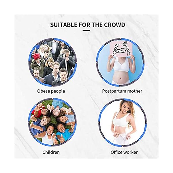 Kedoxi-Weighted-Hula-Hoop-Skipping-Rope-for-Adults-Sponge-Hula-Hoops-Skipping-Ropes-for-Fitness-for-Weight-Loss-Abdominal-Shaping-Home-Office-8-Section-Detachable-Hoola-Hoop Hula Hoop Skipping Rope Hoops Fitness Weighted Adults Ropes Jumping Adult Kids Hoola Children Crisps Multipack Crisp…