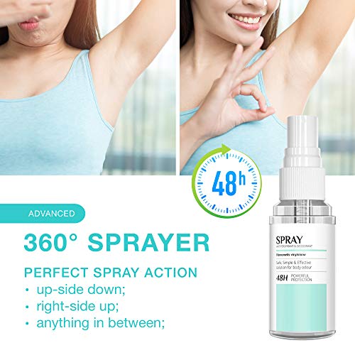Deodorant Antiperspirant Body Spray - Mist Lasting Fresh Scent Natural Deodorant For Women And Men