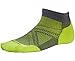 Smartwool Men's PhD Run Light Elite Low Cut Socks (Graphite/SW Green) Large