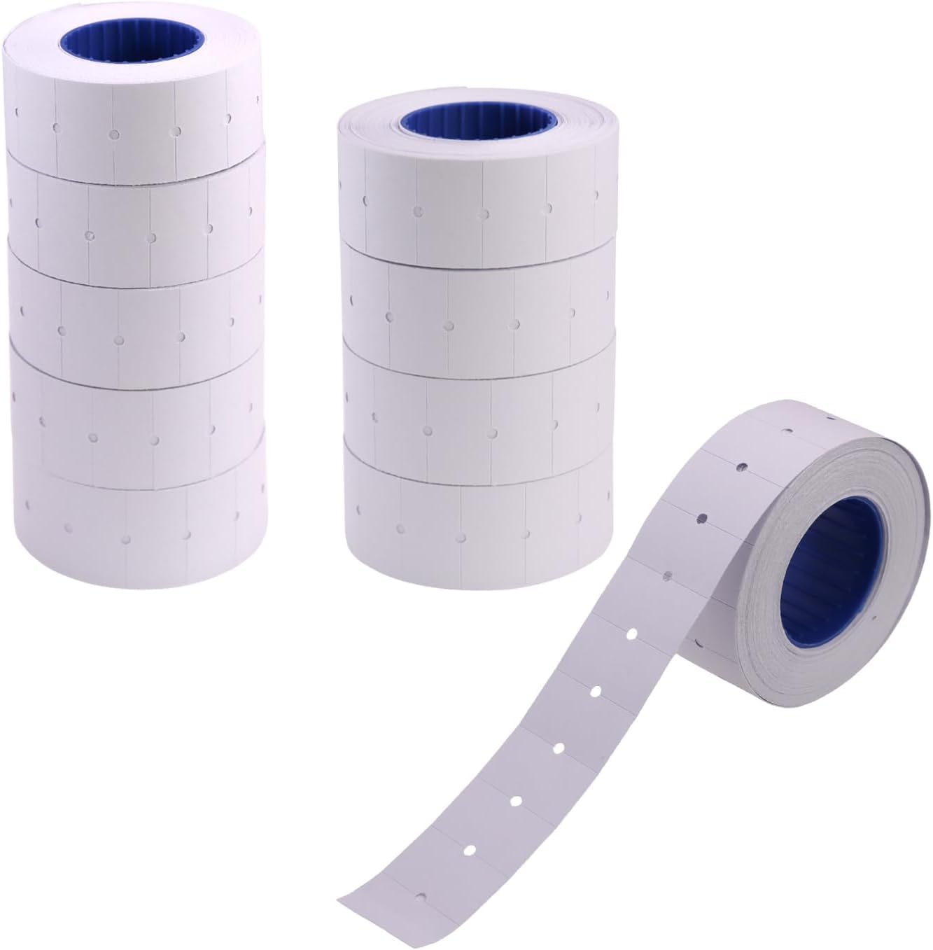 Bettli 22 x 12 mm Price Gun Labels CT1 White 10 Rolls 5,000 Stickers Pricemarking Tags Fits Many Pricing Labellers(10 Pcs)