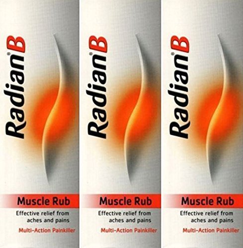 Radian B Muscle Rub 100g x 3 Packs by Radian-B