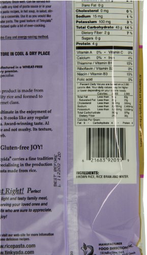 Tinkyada Brown Rice Pasta, Spaghetti, 16 Ounce (Pack of 12)