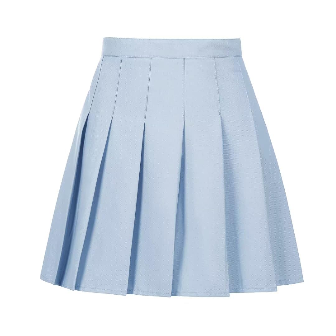 Pleated Skirts for Teen Girls School Uniform Mini
