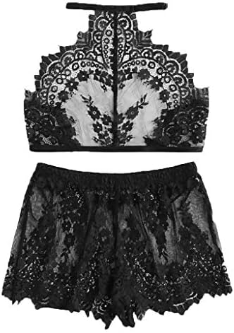 RainbowCuty Womens Sexy Lace Sling Plus Size Sleepwear Lingerie Nightwear Underwear Set