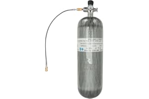 Gurlleu 4500psi Carbon Fiber Tank 6.8L DOT PCP Paintball Fill Station Composite Cylinder