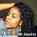Venice Hair 13x6 Lace Front Human Hair Wigs for Black Women Virgin Curly Human Hair Wigs Short Lace Frontal Wig Pre Plucked with Baby Hair (10inch, 130% density