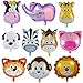 Jungle Safari Balloons,10PCS Gifts for Kids Party Decorations Balloons, Animals Foil Balloons Theme Birthday Decorations,Zoo Balloons Set for Baby Shower Decorations,Wedding Graduation Party Supplies