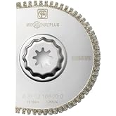 Fein Starlock Plus Diamond Segmented Saw Blade, 3-17/32" Diameter | Precision Cutting for CFRP and Fiberglass, Open Teeth, Extra Thin Version, 3/64" Kerf, 63502188210