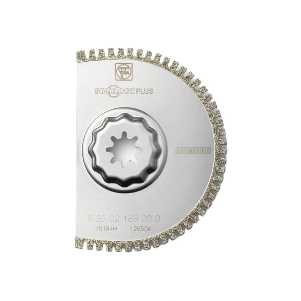 FEIN 63502188210 Segmented Carbon/Fibre Glass Diamond Tipped Reinforced Plate, Colour Coded, 9/16