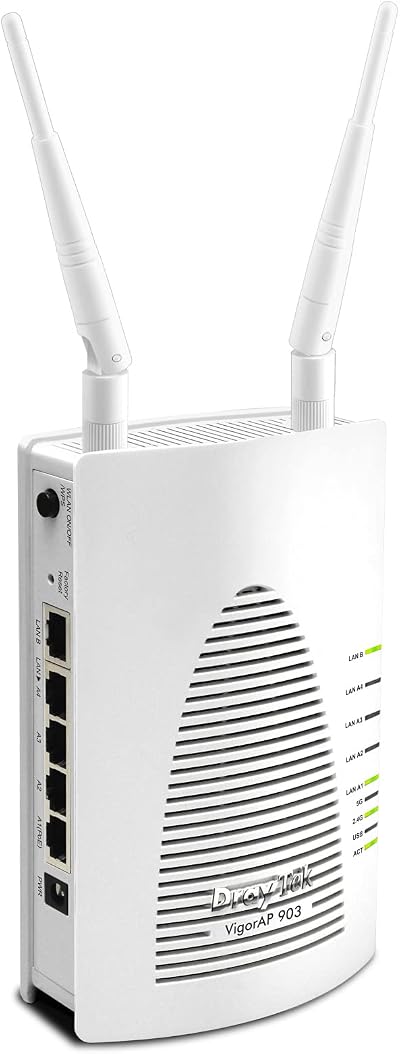 DrayTek VigorAP 903 Wireless Access Point Mesh 5 Gigabit PoE 11ac Wave 2