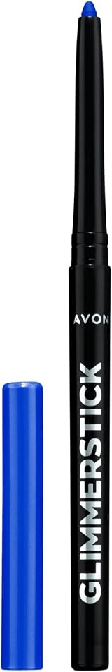 Avon Glimmerstick Eyeliner Azure Blue Waterproof Retractable view 1