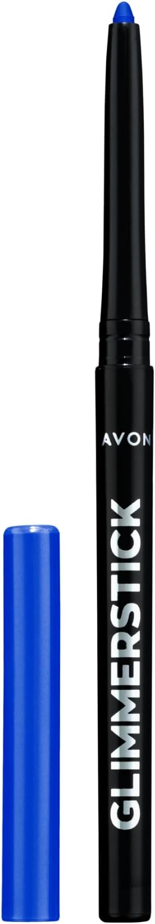Avon Glimmerstick Eyeliner Azure Blue Waterproof Retractable