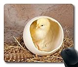 Custom Unique Mouse Pad with Chicken Chicks Walk