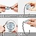 LUXUR Foldable Handbag Hanger Metal Folding Table Hook for Women Girl Gift（Candy Shape）Rose Red