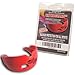 Orthomechanic Orthodontic Mouth Guard Orthoguard - Designed for Athletes with or Without Braces - Breathable Strapless Dual Mouthguard - Red