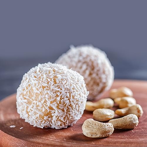 ELAN ORGANIC COCONUT CASHEWS, 5.6 OZ, NON-GMO, GLUTEN-FREE, VEGAN, KOSHER, GLAZED NUTS (ROASTED CASHEWS, COCONUT MILK POWDER, HIMALAYAN PINK SALT), SUPERFOOD INFUSED NUTS