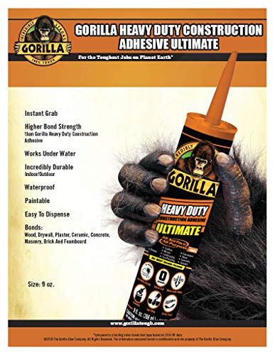 2 Gorilla+8008002+Ultimate+Construction+Adhesive