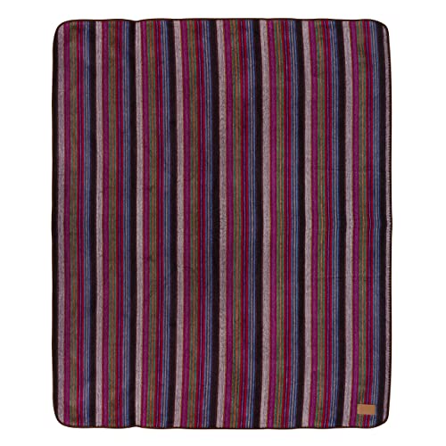 QISU Alpaca Wool Blanket Throw Large, Beautiful, Warm, Variegated