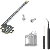 1.75mm Filament Sensor for FLASHFORGE AD5X 3D Printer Filament Break Detector Replacement Part Black with Tools
