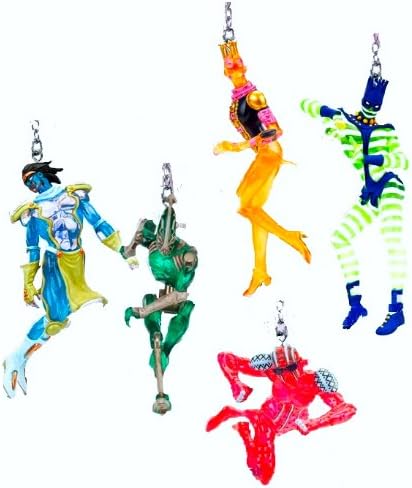 Amazon ジョジョの奇妙な冒険 スタンドコレクションフィギュアキーホルダー Vol 8 第6部 全5種 アニメ 萌えグッズ 通販