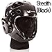 whistlekick Martial Arts Sparring Helmet (Stealth Black, Medium) with Industry Leading Warranty-Taekwondo Martial Arts Sparring Equipment Gear Set