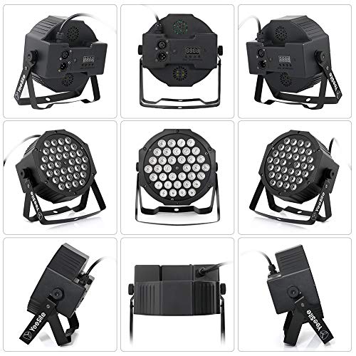 Stage Lights, YeeSite 36LED Par Lights by Remote and DMX Control for Church Wedding Stage Lighting Birthday Party