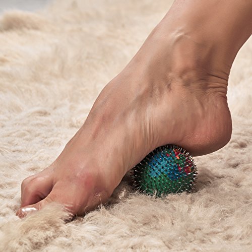 LYAPKO Acupuncture Hand / Foot Massage Ball 4.0 Ag 656 Needles. Premium Acupressure Active Massager for Adults and Children - Unique Patented Applicator Therapy Tool