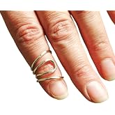 Silver Field Arthritis Splint Ring, Lateral Deviation Support, EDS Ring, Mallet Finger Splints, Boutonniere Deformity Brace, Trigger Finger Splint