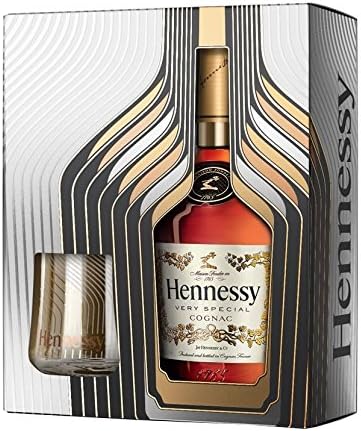 Hennessy VS Cognac 70cl Gift Pack + 2 Branded Glasses