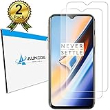 OnePlus 6T Screen Protector [2 Pack] [Case Friendly] AUNEOS Tempered Glass Screen Protector for OnePlus 6T [HD Clear] Premium 0.2mm Glass Protector for OnePlus 6T (OnePlus 6T, 2Pack)