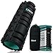 Foam Roller for Muscles and Back Roller - High Density, Grid Textured for Massage Exercise Yoga & Pilates (13 in). Trigger Point Therapy, Myofascial Release Roller + BONUS BAG w/ Zippered pocket!
