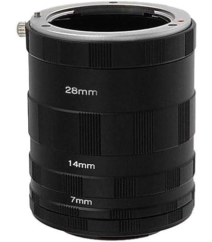 Amazon.com : Fotodiox Macro Extension Tube Set Compatible with