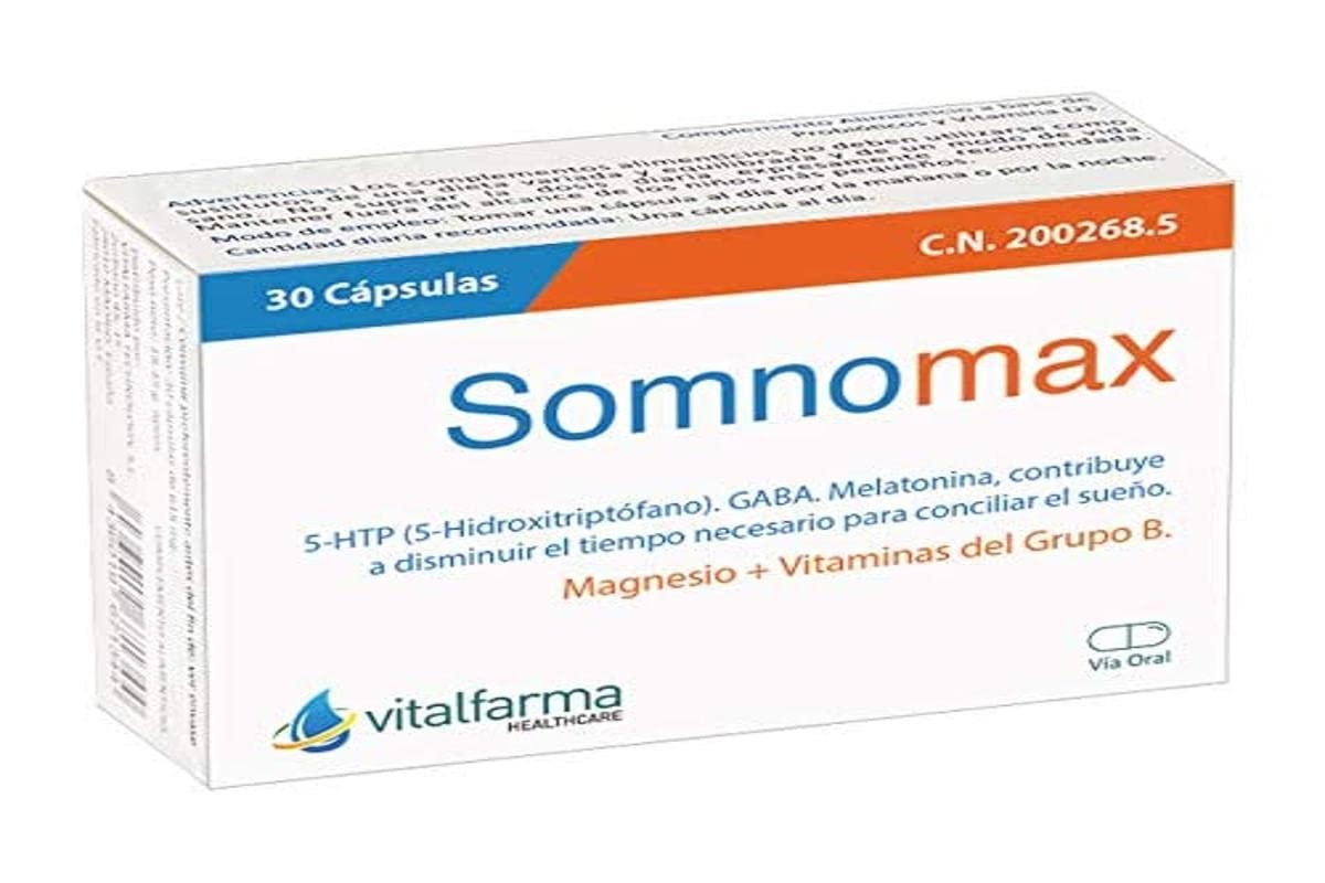 AI IA SOMNOMAX 30cap, Standard, Single, Cotton, Único